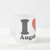 Tasse Givré J'aime Augsbourg (Devant gauche)