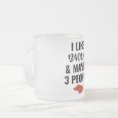Tasse Givré J'Aime Bacon Et Peut-Être 3 Personnes (Devant gauche)