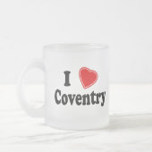 Tasse Givré J'aime Coventry (Gauche)