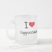 Tasse Givré J'aime des cappuccinos (Gauche)