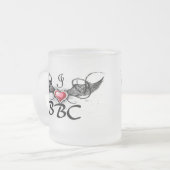 Tasse Givré J'aime la BBC (Devant gauche)