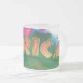 Tasse Givré J'aime l'Afrique (Devant droit)