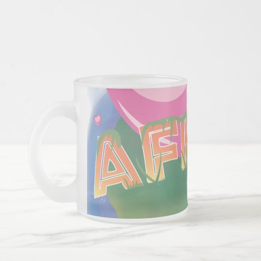 Tasse Givré J'aime l'Afrique (Gauche)
