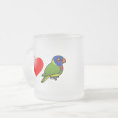 Tasse Givré J'aime l'arc-en-ciel Lorikeets (Devant gauche)
