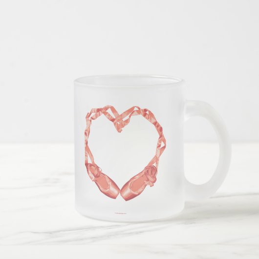 Tasse Givré J'aime le ballet (Droit)