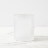 Tasse Givré J'aime le Connecticut (Centre)