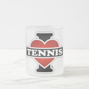 Tasse Givré J'aime le tennis