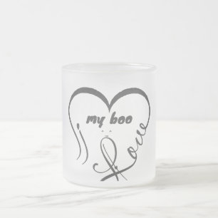 Tasse Givré J'aime mon chéri • Pour toujours et à jamais ^_^
