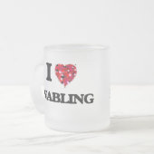 Tasse Givré J'aime PERMETTRE (Devant gauche)