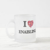 Tasse Givré J'aime PERMETTRE (Gauche)