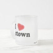 Tasse Givré J'aime Sactown (Devant gauche)