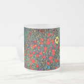 Tasse Givré Jardin aux fleurs Gustav Klimt (Devant gauche)