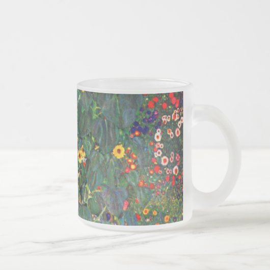 Tasse Givré Jardin aux fleurs Gustav Klimt (Droit)
