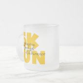 Tasse Givré Jaune à 5 K (Devant gauche)