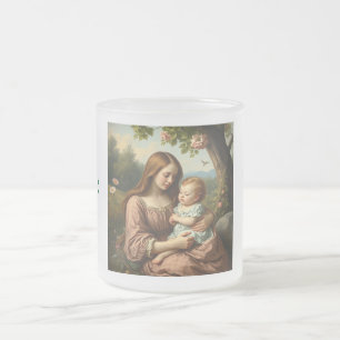 Tasse Givré Je l'aime Meilleure maman jamais personnalisé impr