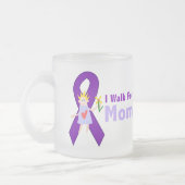 Tasse Givré Je marche pour le cadeau d'Alzheimer de maman (Gauche)
