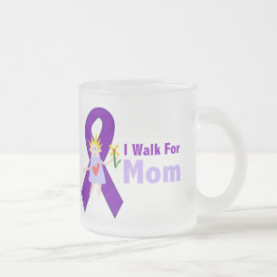 Tasse Givré Je marche pour le cadeau d'Alzheimer de maman