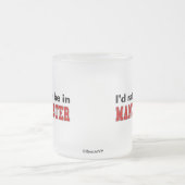 Tasse Givré Je serais plutôt à Manchester (Centre)