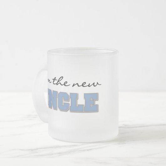 Tasse Givré Je suis le New Uncle Tshirts and Gifts (Devant gauche)