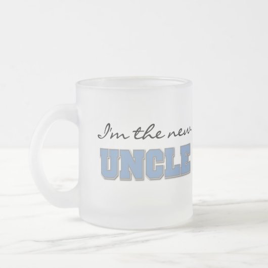 Tasse Givré Je suis le New Uncle Tshirts and Gifts (Gauche)