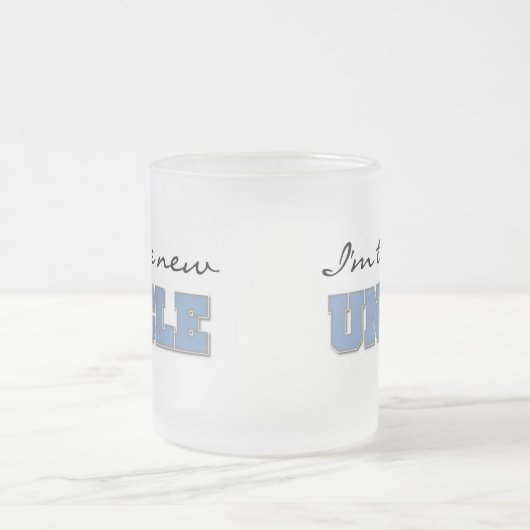 Tasse Givré Je suis le New Uncle Tshirts and Gifts (Centre)