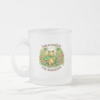 Tasse Givré Je suis un conduit de non-sens