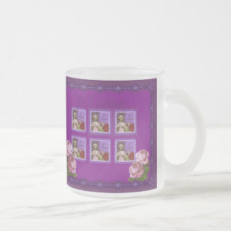 Tasse Givré Je T’aime Purple Romantique Fille Collage Vintage