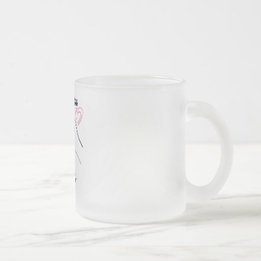 Tasse Givré 'Je t'aime pour toujours' tasse' (Droit)