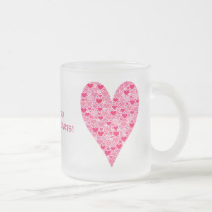 Tasse Givré Je t'aime tellement qu'il a le coeur de Tiny Heart