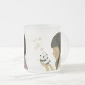 Tasse Givré Je vous adore (Devant droit)