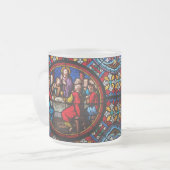 Tasse Givré Jésus dernier repas avec ses disciples (Devant gauche)