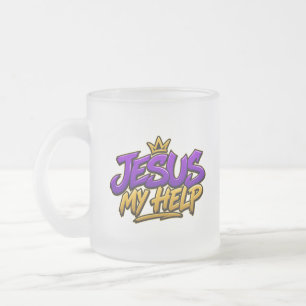 Tasse Givré Jésus mon aide
