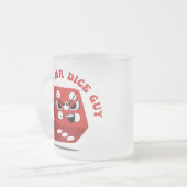 Tasse Givré Jeu de craps de dés en colère (Devant gauche)