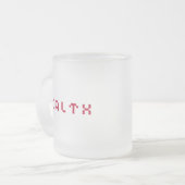 Tasse Givré Jeu de santé (Devant gauche)