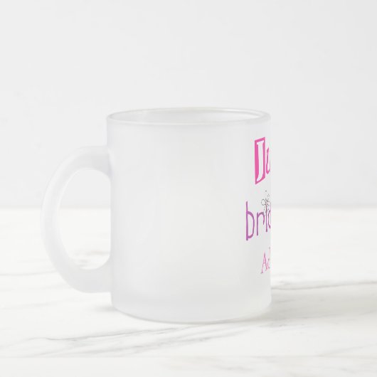 Tasse Givré Jeune Bridesmaid (Gauche)