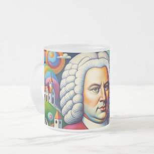 Tasse Givré Johann Sebastian Bach : portrait dans une peinture
