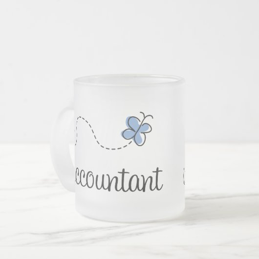 Tasse Givré Joli comptable (Devant gauche)