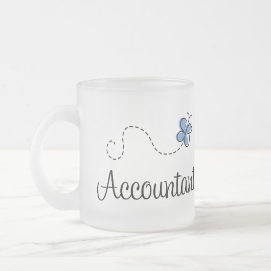 Tasse Givré Joli comptable (Gauche)