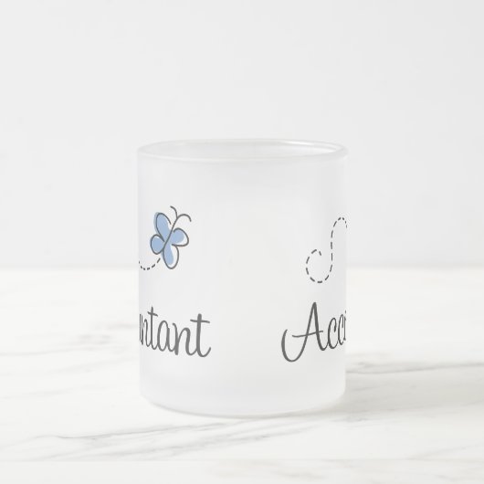 Tasse Givré Joli comptable (Centre)