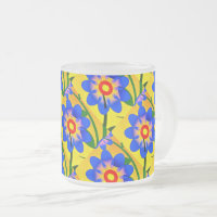 Joli Motif de fleurs Abstraites