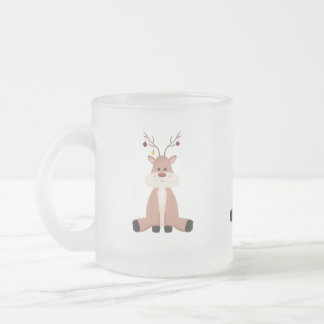 Tasse Givré Joli renne de Noël