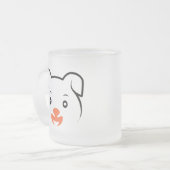 Tasse Givré Joli rose (Devant gauche)