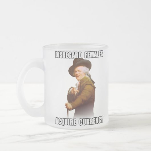 Tasse Givré Joseph Ducreux acquièrent la devise (Gauche)