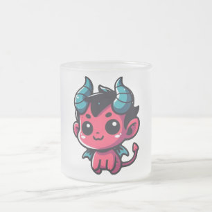 Tasse Givré Jouer Red Devil - Dessin, Caractère, Rouge, Kawai