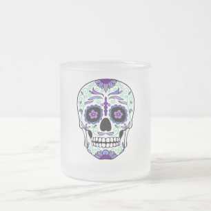 Tasse Givré Jour du crâne de sucre des morts Día de Muertos