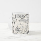 Tasse Givré Journal vintage (Devant gauche)