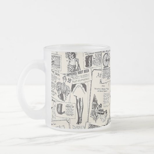 Tasse Givré Journal vintage (Gauche)