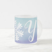 Tasse Givré Joy Snowflake (Devant droit)