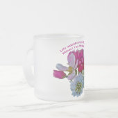 Tasse Givré Joyeux anniversaire à ma femme. (Devant gauche)