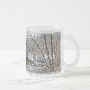 Tasse Givré Joyeux barrage d'hiver de Noël au large de Badman